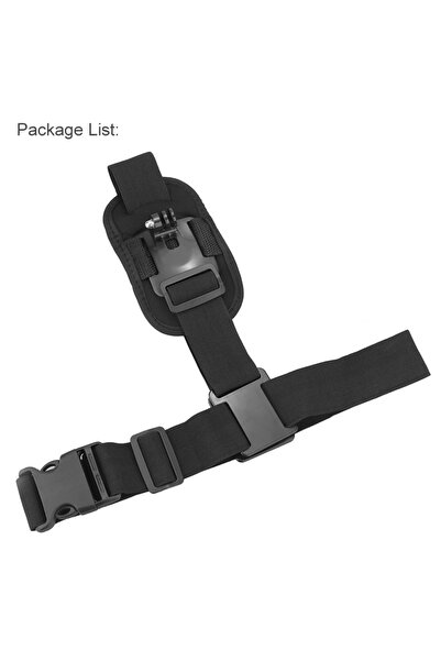 Choice حزام كتف واحد باللون الأسود لكاميرا GoPro حزام خصر متوافق مع GoPro Her...