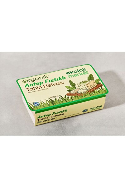 Ekoloji Market Organik AntepFıstıklı Tahin Helvası 200Gr