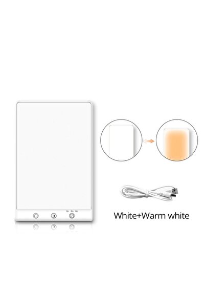 Choice USB Plug 3200K and 5500K WHITE 10000 Lux LED SAD Light Daylight Therap...