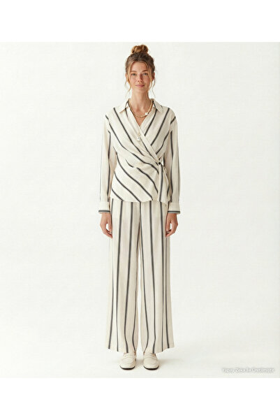 Yargıcı Wide High Waist Pants