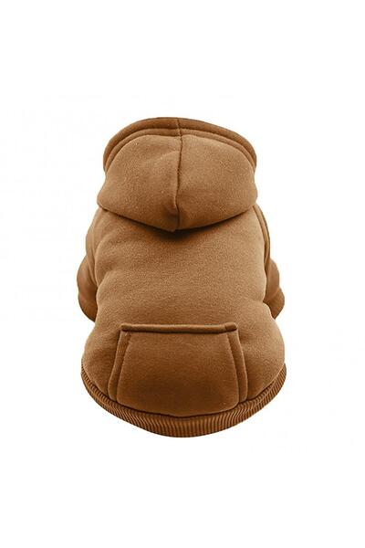 Choice8 L Coffee Winter Dog Hoodies Sweatshirt Jacket for Small and Medium Do...