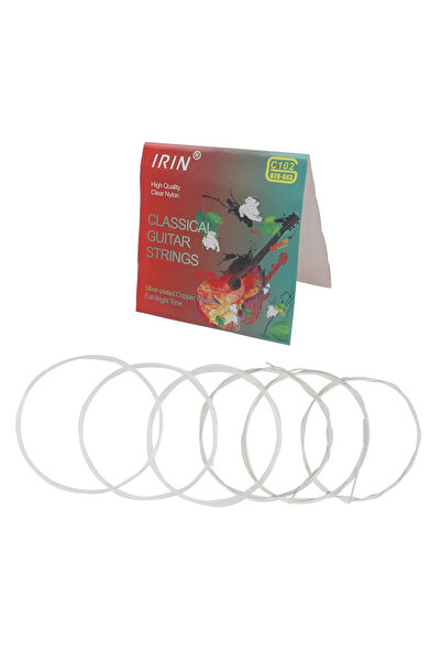 Choice8 1 set C102 6 Pcs Strings Classical Guitar Strings Black Clear Nylon G...