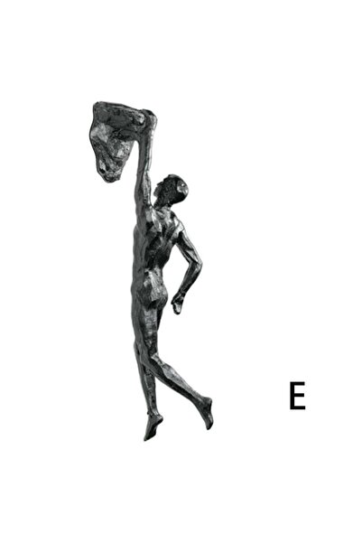 Choice1 E Athlete Rock Climbing Man Resin Background Wall Hanging Decoration ...