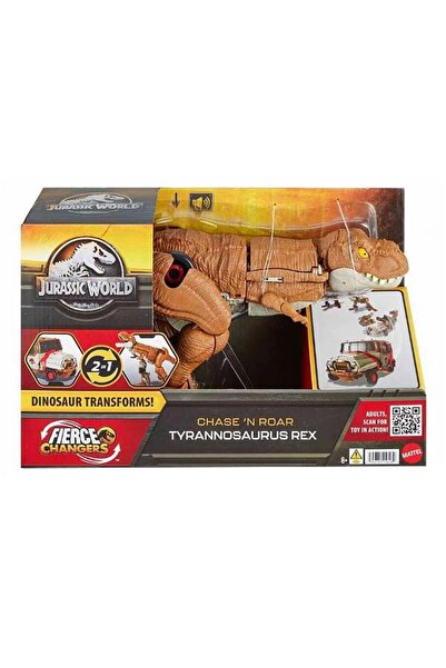 JURASSIC WORLD Değişim Serisi Dönüşebilen T Rex Figürü HPD38