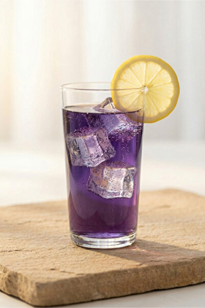 LAV Assos Cam Meşrubat Bardağı 6'lı 490 ml (Su/Kokteyl/Soğuk Kahve/Smoothie/M...