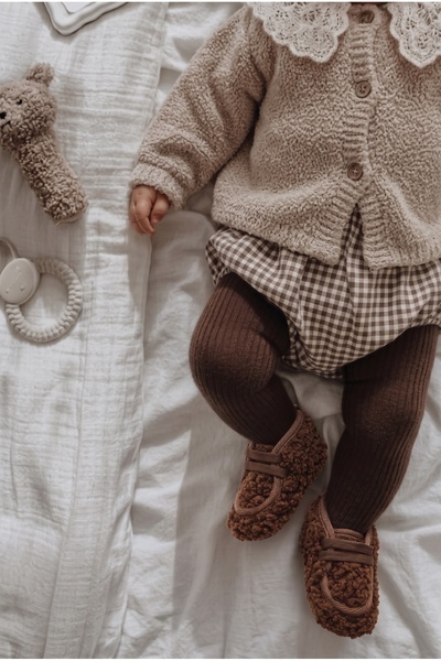 Minik Adımlar Bebek Patik,Yumuşak Taban Bebek Panduf,Bebek Ayakkabısı