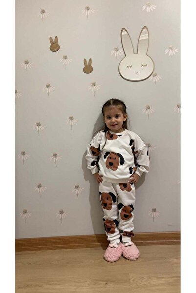 Happyonekids Dog Patterned Children's Set
