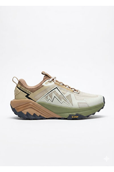Qiaodan Qhf193253907E Men's Outdoor Shoes Beige
