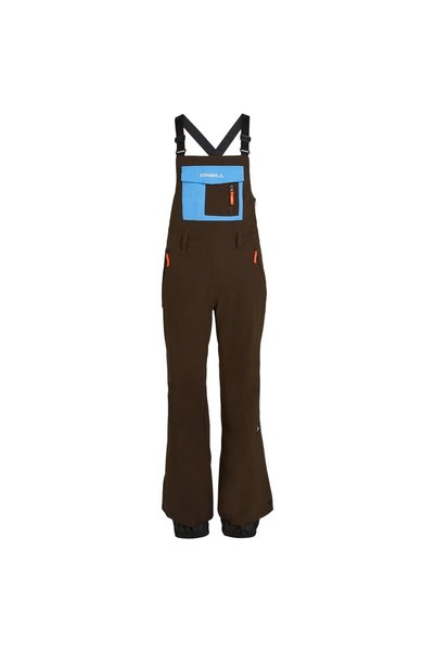 O'Neill Pantaloni de schi pentru femei FWC'Peak Bib - Maro/Albastru - S
