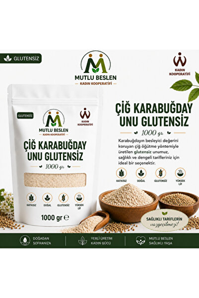 ÇİĞ KARABUĞDAY UNU GLUTENSİZ 1000 gr