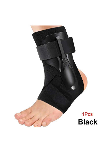 Choice13 M Black generic 2/1pcs Ankle Brace for Sprained Ankle Support with S...
