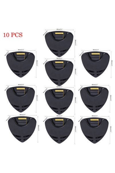 Choice1 10Pcs 1/5/10Pcs Guitar Pick Holder Plastic Plectrum Case Mediator Qui...