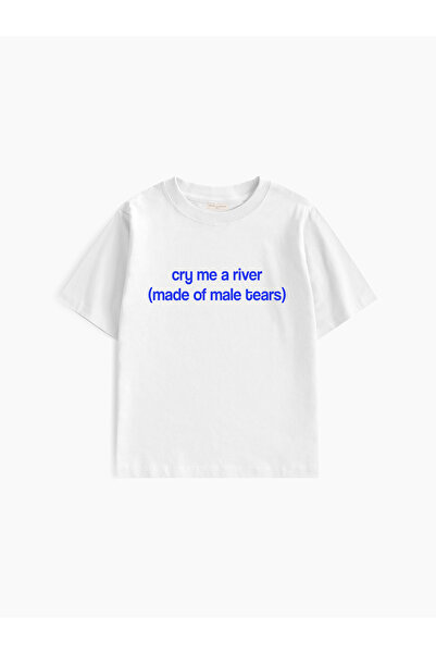 lethestudios Male Tears Printed Baby Tee