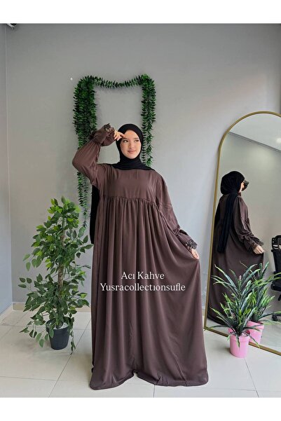 Yüsra Collection عباية إيرفا فستان تطريز