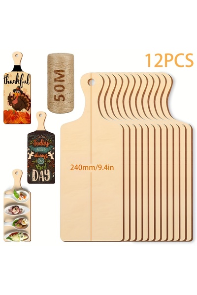 Choice1 24cm 2MM 12pcs-50m hemp rope 6pc/12pcs/24pcs(Long Handle,9.4 X 3.5inc...