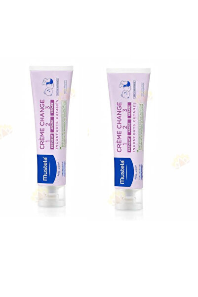 Mustela 1.2.3 كريم فيتامين باريري لعلاج طفح الحفاضات 2 × 50 مل