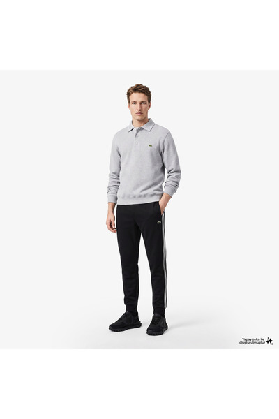 Lacoste Erkek Regular Fit Siyah Eşofman Altı
