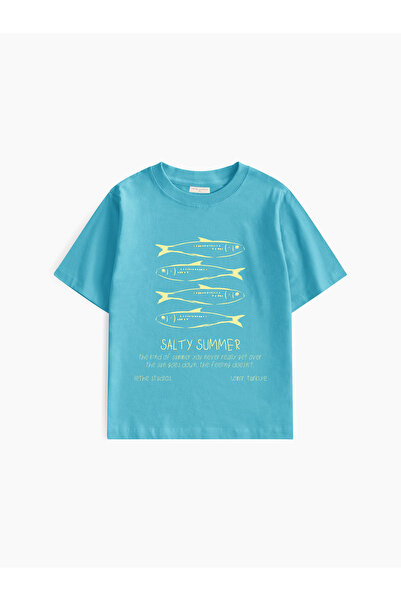 lethestudios Salty Summer Baskılı Baby Tee