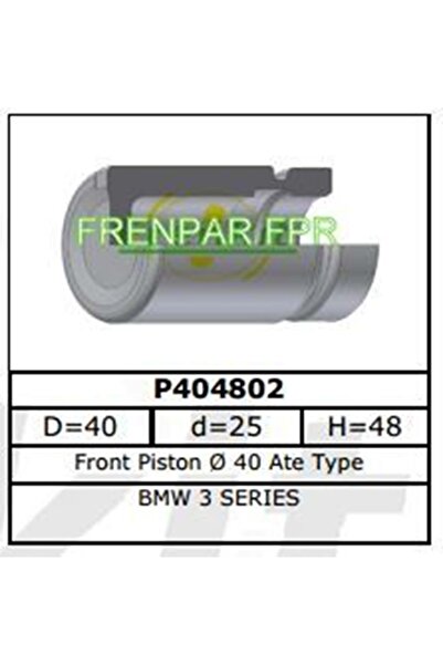FPR Fren Kaliper Pistonu Arka Bmw E36, E46, E34, E32