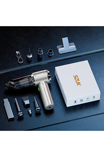 Choice Max Silver SZUK C012MAX Car Vacuum Cleaner Strong Suction Cleaning Min...