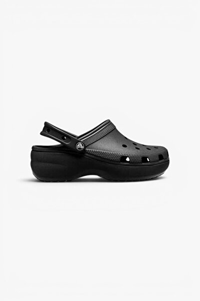 Crocs Papuci negri pentru femei Classic Platform Clog W 206750001