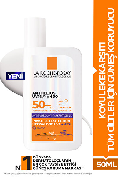 La Roche Posay Anthelıos Uvmune 400 Anti-dark Spots Fluid Spf50 Yüz Güneş Kre...