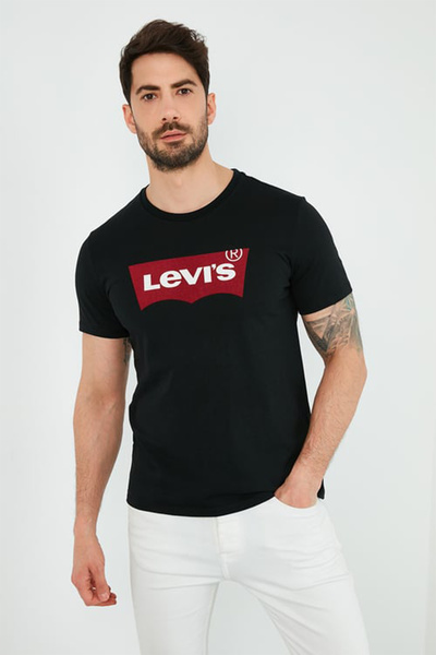 Levi's Graphic Set-In Neck Graphic Men's Black T-Shirt