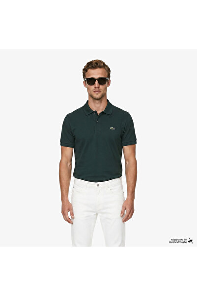 Lacoste L.12.12 Light Erkek Classic Fit Yeşil Polo