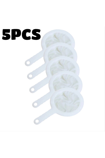 Choice3 White 5PCS 5pcs Soy Milk Wine Filter Bag Nylon Ultra-fine Filter Mesh...