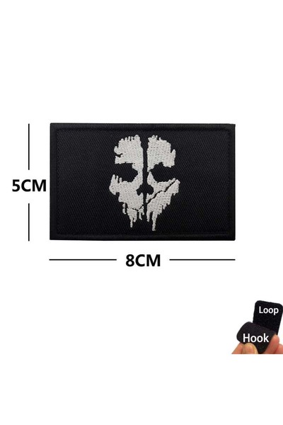 Choice18 HK57-01 FOG Forward Observations Tactical Patches Morale Badge,Black...