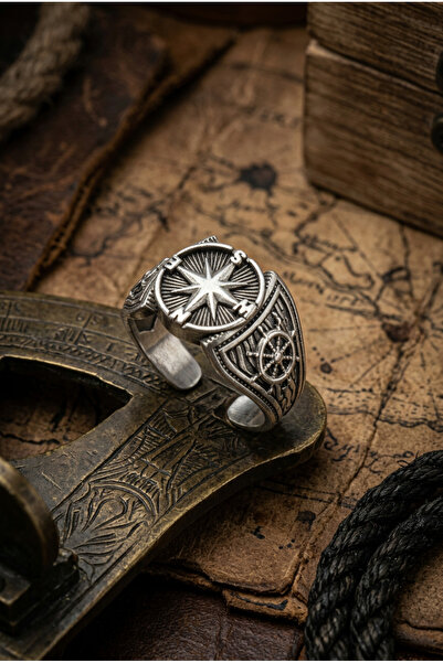Begondio Sailor Compass Rudder Motif Special Design Masculine Adjustable Men'...