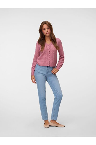 Vero Moda Mom Jeans VMNICKIE Hohe Taille Hohe Taille Jeans