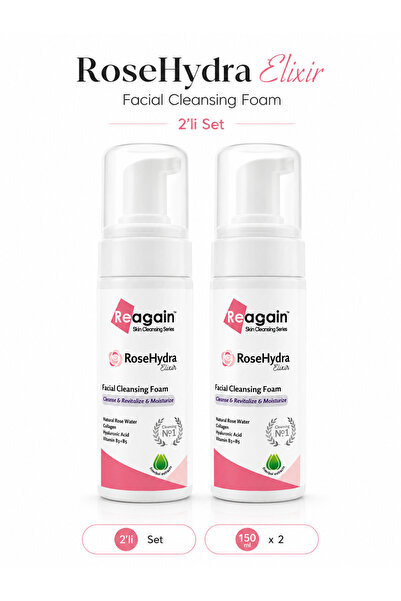 Reagain Rosehydra 2'li Avantaj Paketi - Gözenek ve Sebum Dengeleyici Yüz Temi...