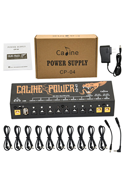 choice2 US Plug Caline CP-04 Guitar Effect Pedal Power Supply 10 Isolated Out...