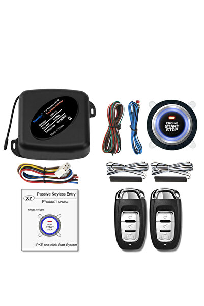 choice2 Type 3 (PKE) HIPPCRON PKE Car Keyless Entry Engine Start Car Alarm Re...