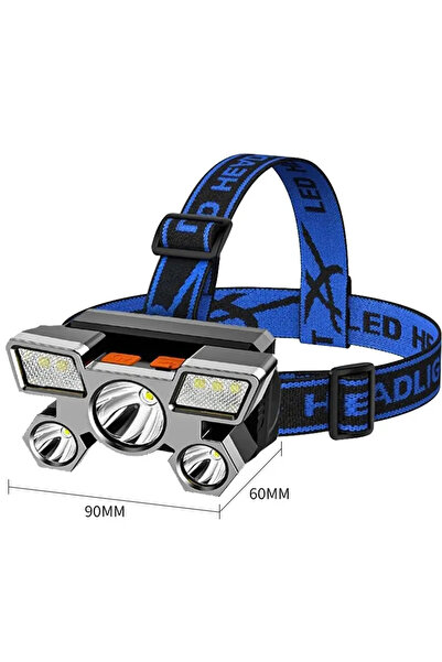 Choice XY501 headlight Powerful Rechargeable Head Flashlight for Fishing Led ...