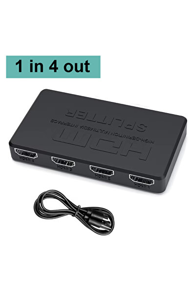 Choice 1 in 4 out 4K 2K HDMI-compatible Splitter 1 in 4 Out 1x4 HDTV Switch H...