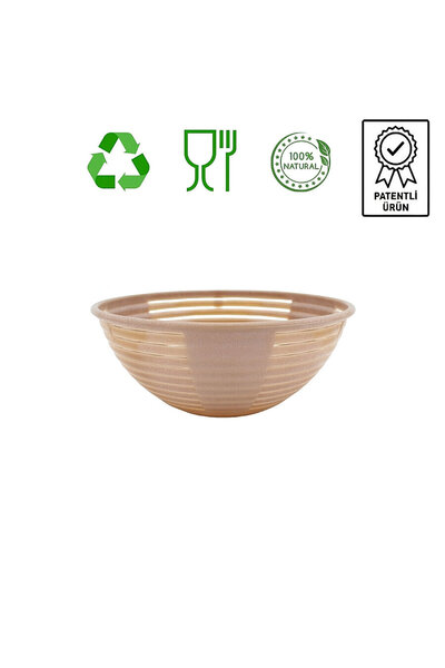 dinckitchen Yuvarlak Bio Hamur Mayalama Sepeti 20x8 cm Bio Yuvarlak 20X8 cm İ...
