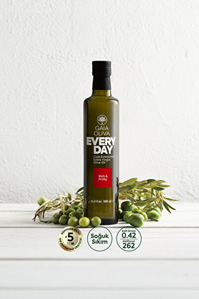 Gaia Oliva Everyday 500 ml Natürel Sızma Zeytinyağı