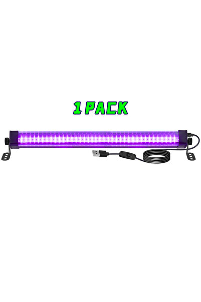 choice2 80LEDs 40/60/80 LED Black Light Tube - with switch, 360 degree rotati...