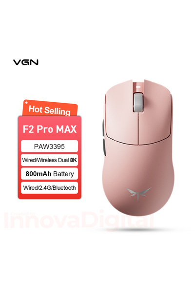 Choice1 ماوس الألعاب اللاسلكي Pro MAX Pink VGN Dragonfly F2 Pro Max Ultra F2 ...
