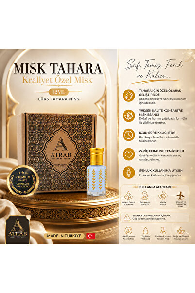 atrab MISK TAHARAKrallyet Özel Misk 12ML