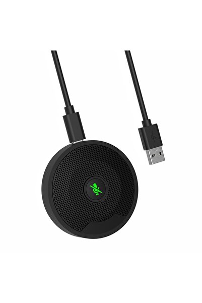 Choice black UM10 USB Conference Microphone 360° Omnidirectional Condenser PC...