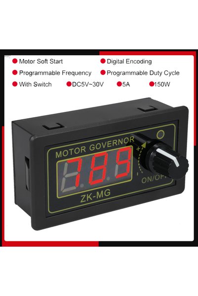 Choice 150W PWM DC Motor Speed Controller Switch PWM Motor Driver DC 5-30V Ad...