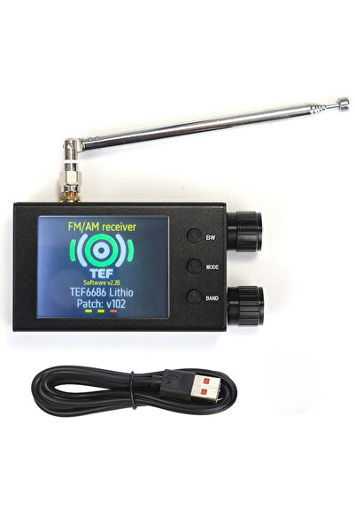 Choice TEF6686 Radio Metal Case TEF6686 with touch Screen All Band Radio FM/L...