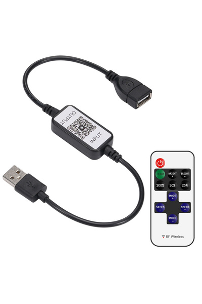 choice2 USB BT AND 11KEY 5v 12V usb dc 5521 Magic Home Mini Bluetooth Led Mon...