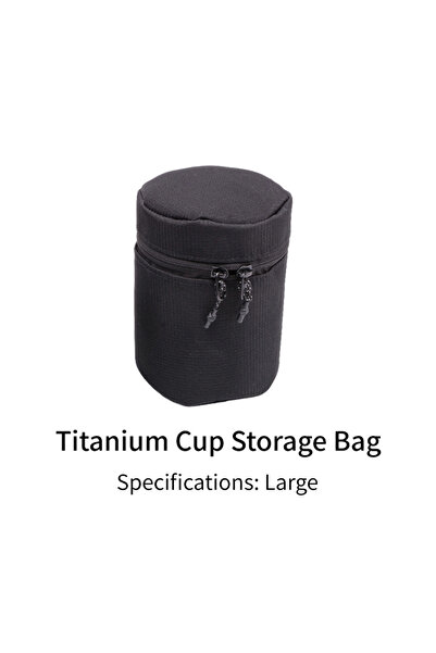 Choice Large size-1pc Titanium Cup Storage Bag, Available in Large and Small ...