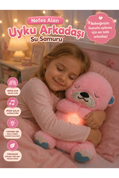 ARAT DİAMOND TOYS NEFES ALAN UYKU ARKADAŞI IŞIKLI VE MÜZİKLİ PELUŞ BEBEK UYKU...