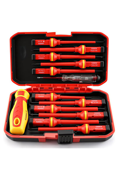 choice2 13 pcs Kit New Hexagonal Screwdriver Insulated Electrician Screwdrive...