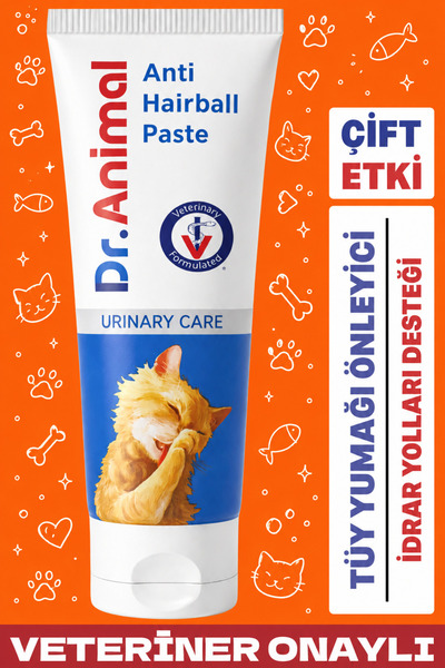 Dr. Animal Malt | İdrar Yolu Destekleyici Macun | Kedi Malt Macunu | Urinary ...